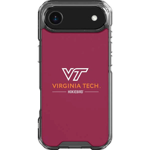 Virginia Tech University Hokiebird iPhone 17 Air Clear Case