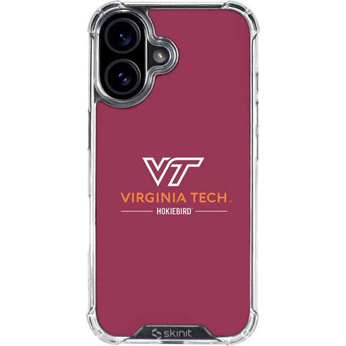 Virginia Tech University Hokiebird iPhone 17 Clear Case