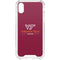 Virginia Tech Hokiebird iPhone XS Clear Case
