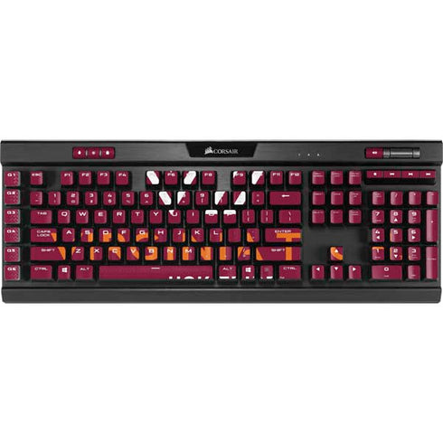 Virginia Tech University Hokiebird K95 RGB PLATINUM Mechanical Gaming Keyboard Skin