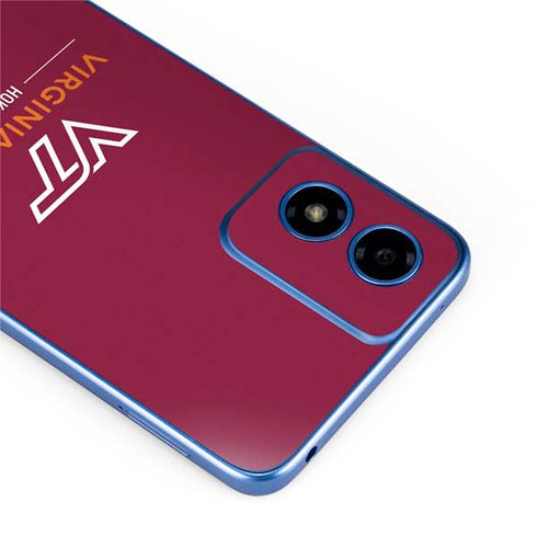 Virginia Tech University Hokiebird Moto G Play 4G (2024) Skin