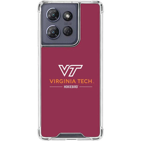 Virginia Tech University Hokiebird Moto G Play 5G (2025) Clear Case