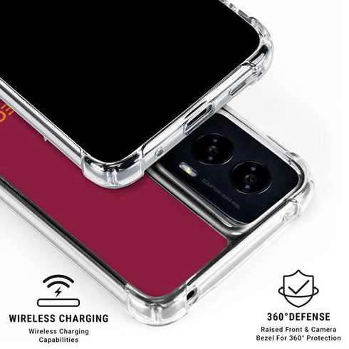 Virginia Tech University Hokiebird Moto G Power 5G (2024) Clear Case