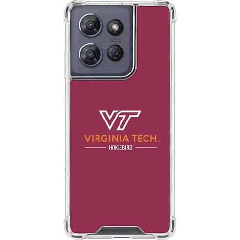 Virginia Tech University Hokiebird Moto G Power 5G (2025) Clear Case