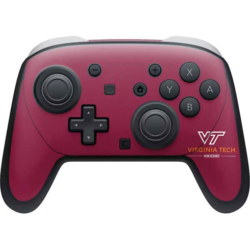 Virginia Tech University Hokiebird Nintendo Switch 2 (2025) Pro Controller Skin
