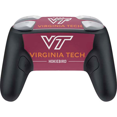 Virginia Tech University Hokiebird Nintendo Switch 2 (2025) Pro Controller Skin
