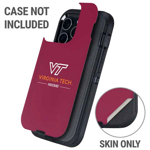 Virginia Tech Hokiebird Otterbox Defender iPhone Skin