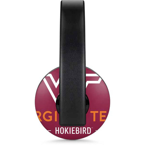 Virginia Tech University Hokiebird PlayStation 4 Gold Wireless Headset Skin