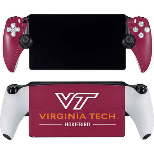 Virginia Tech Hokiebird PlayStation Portal Remote Player Skin