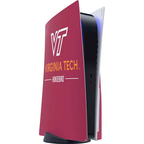 Virginia Tech University Hokiebird PlayStation PS5 Skins