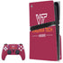 Virginia Tech University Hokiebird PS5 Pro Disk Bundle Skin