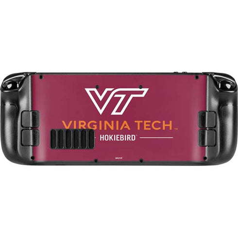 Virginia Tech University Hokiebird Steam Deck Handheld Gaming Computer Skin