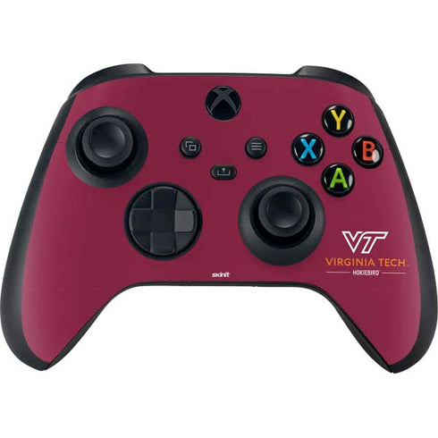 Virginia Tech University Hokiebird XBox Series X Digital Edition Bundle Skin