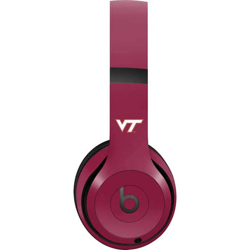 Virginia Tech University Maroon Beats Studio Pro Wireless Headphones Skin