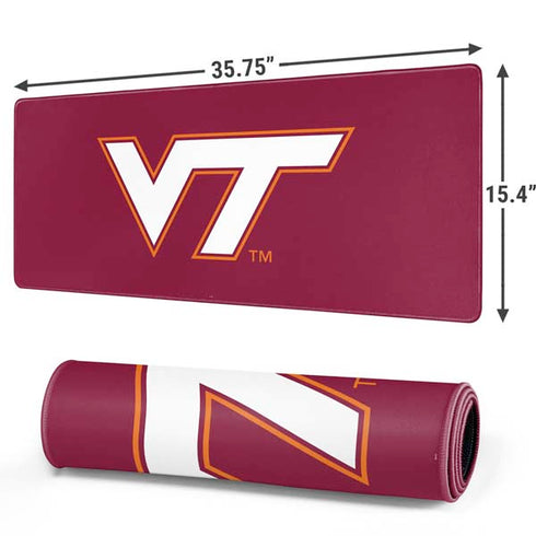 Virginia Tech University Maroon Gaming Mouse Pad