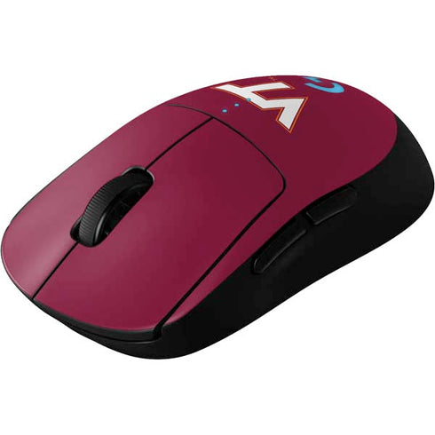 Virginia Tech University Maroon G Pro Wireless Gaming Mouse Skin