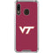 Virginia Tech University Maroon Galaxy A30 Clear Case