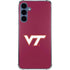 Virginia Tech University Maroon Galaxy A55 5G Clear Case