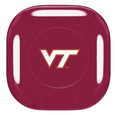 Virginia Tech University Maroon Galaxy Buds Live Skin