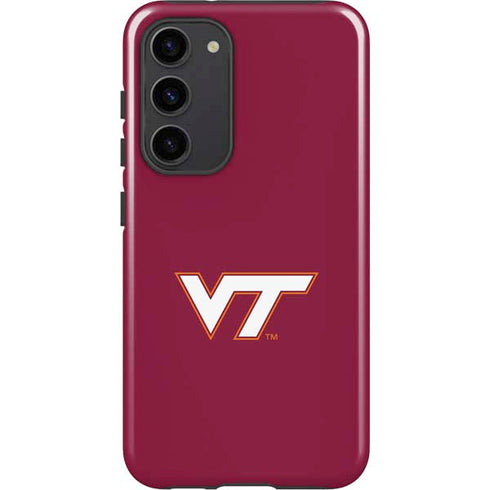 Virginia Tech University Maroon Galaxy S23 Plus Pro Case