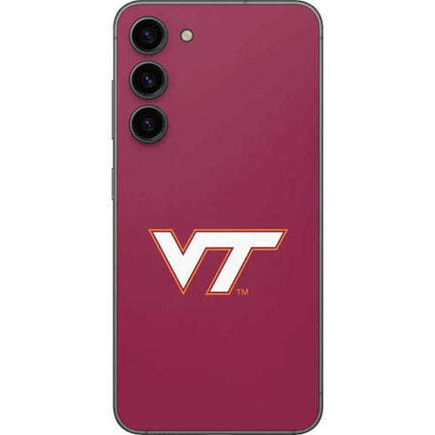 Virginia Tech University Maroon Galaxy S23 Plus Skin