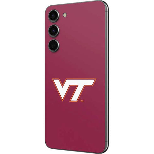 Virginia Tech University Maroon Galaxy S23 Plus Skin