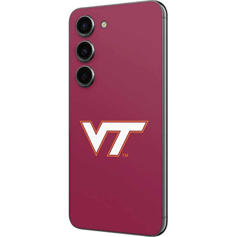 Virginia Tech University Maroon Galaxy S23 Skin