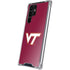 Virginia Tech University Maroon Galaxy S23 Ultra Clear Case