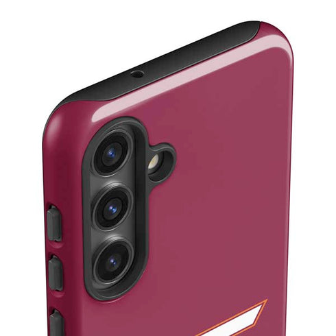 Virginia Tech University Maroon Galaxy S25 Impact Case