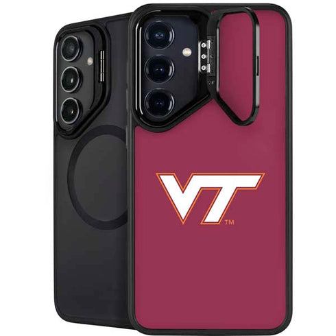 Virginia Tech University Maroon Galaxy S25 Kickstand Case