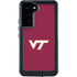 Virginia Tech Maroon Galaxy S24 Plus Waterproof Case