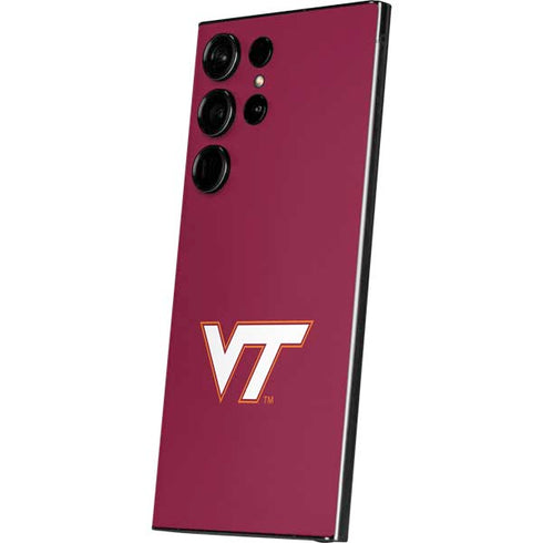 Virginia Tech University Maroon Galaxy S25 Ultra Skin