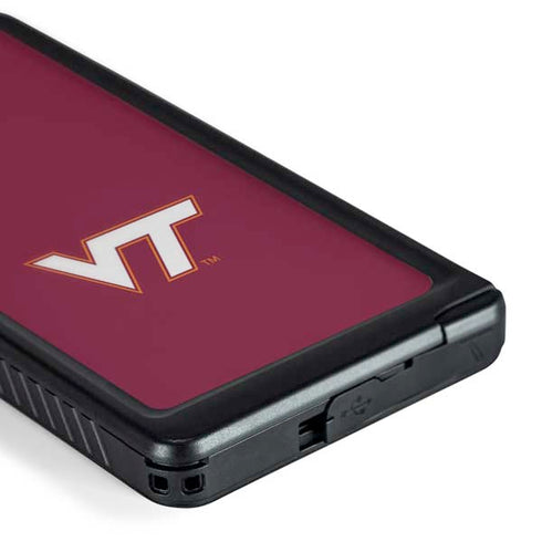 Virginia Tech Maroon Galaxy S24 Ultra Waterproof Case