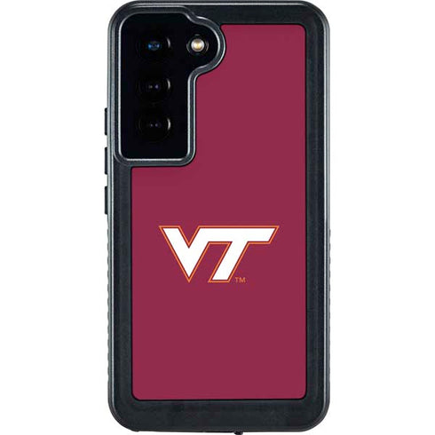 Virginia Tech Maroon Galaxy S24 Waterproof Case