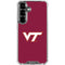 Virginia Tech University Maroon Galaxy S26 Clear Case
