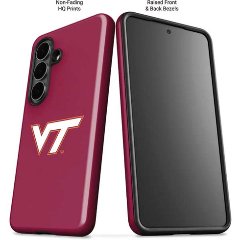 Virginia Tech University Maroon Galaxy S26 Plus Impact Case