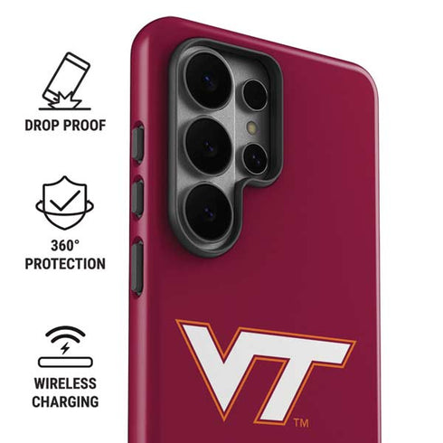 Virginia Tech University Maroon Galaxy S26 Ultra Impact Case