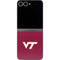 Virginia Tech University Maroon Galaxy Z Flip6 Skin