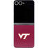 Virginia Tech University Maroon Galaxy Z Flip6 Skin