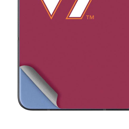Virginia Tech Maroon Galaxy Z Fold5 5G Skin