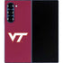 Virginia Tech University Maroon Galaxy Z Fold6 Skin