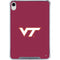 Virginia Tech University Maroon iPad 11th Gen (2025) Clear Case