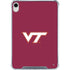 Virginia Tech University Maroon iPad 11th Gen (2025) Clear Case