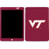 Virginia Tech University Maroon Apple iPad Skin