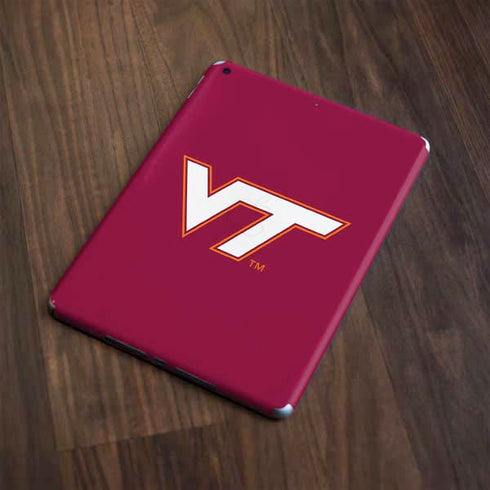 Virginia Tech University Maroon Apple iPad Skin