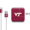 Virginia Tech University Maroon iPad Charger (10W USB) Skin