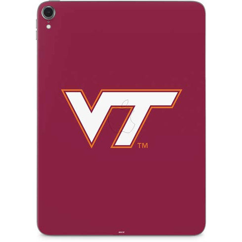 Virginia Tech University Maroon Apple iPad Pro Skin