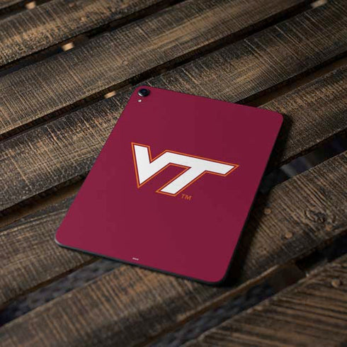 Virginia Tech University Maroon Apple iPad Pro Skin