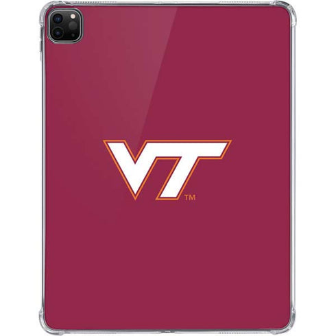 Virginia Tech University Maroon iPad Pro 11in (2024) Clear Case