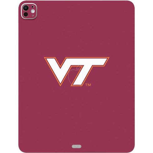 Virginia Tech University Maroon iPad Pro 13in M4 (2024) Skin